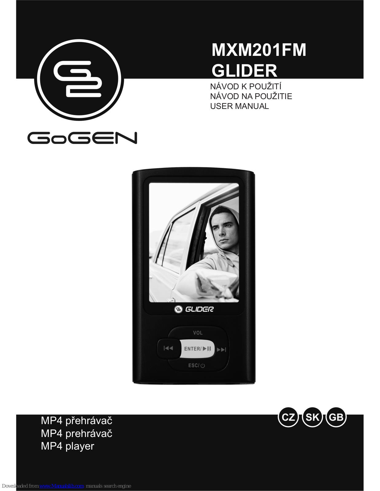 Gogen MXM201FM GLIDER User Manual