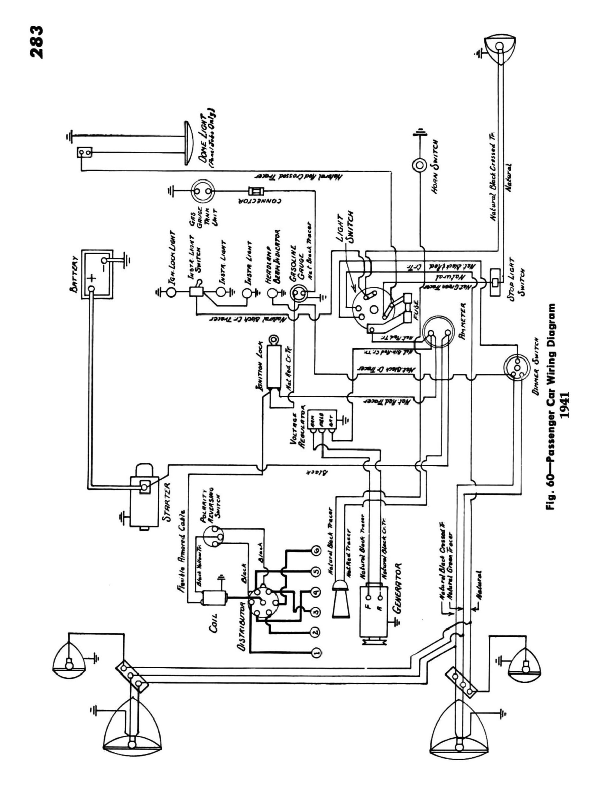 Chevrolet 1941 schematic