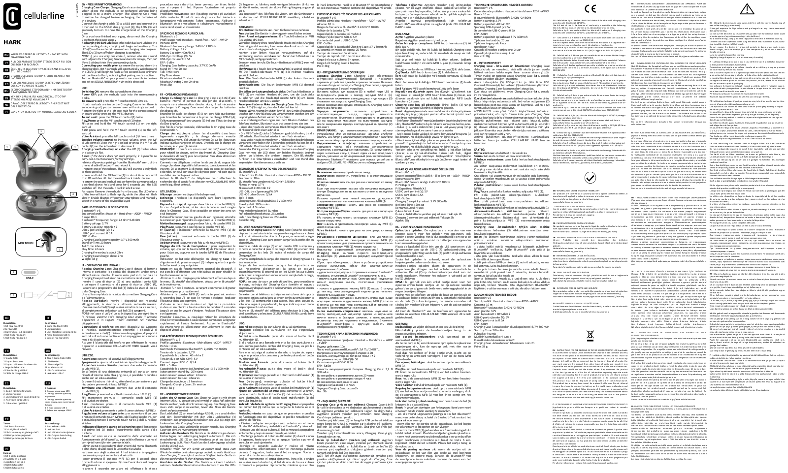 Cellular Line HARK User guide - ManualMachine.com