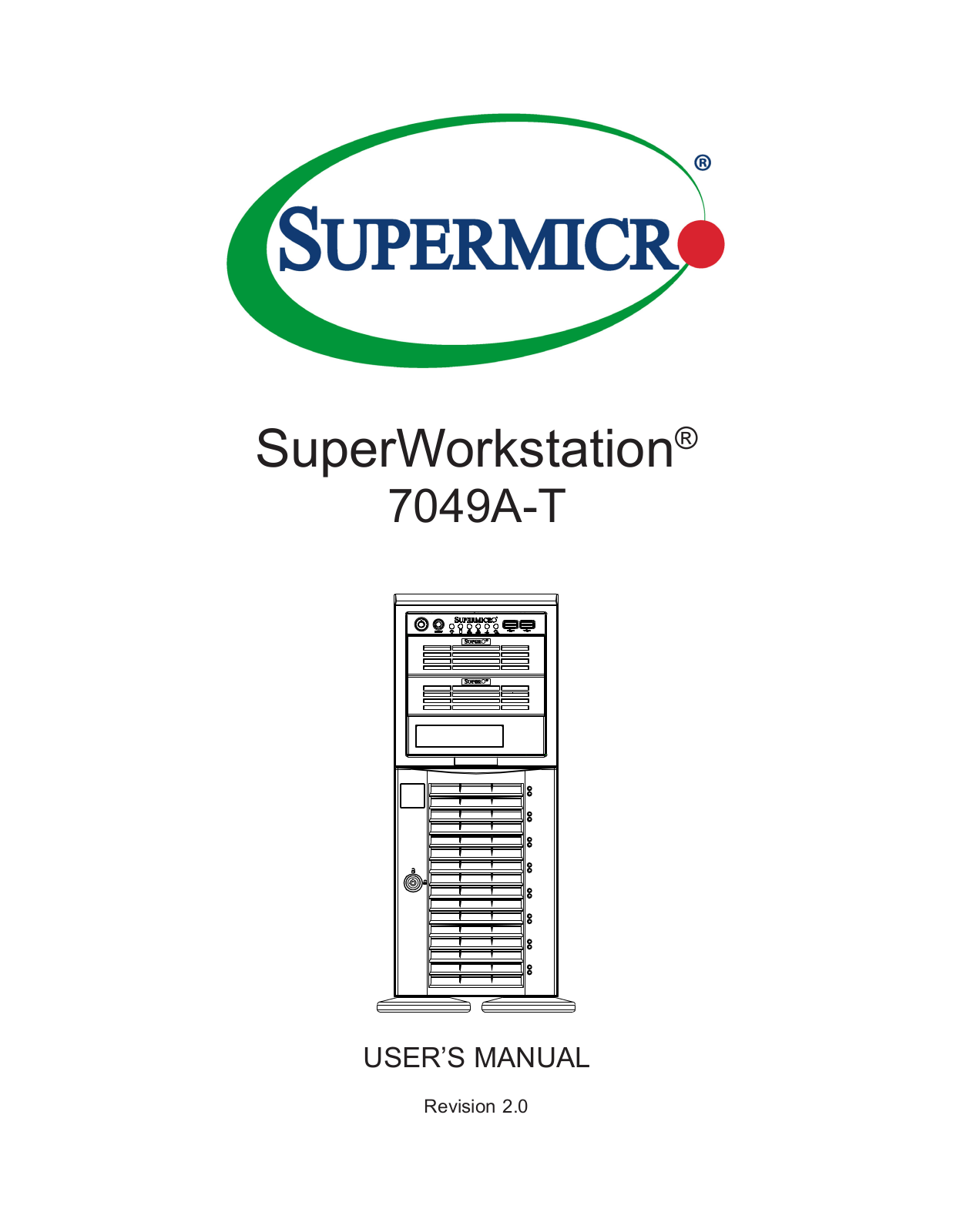 Supermicro 7049A-T operation manual