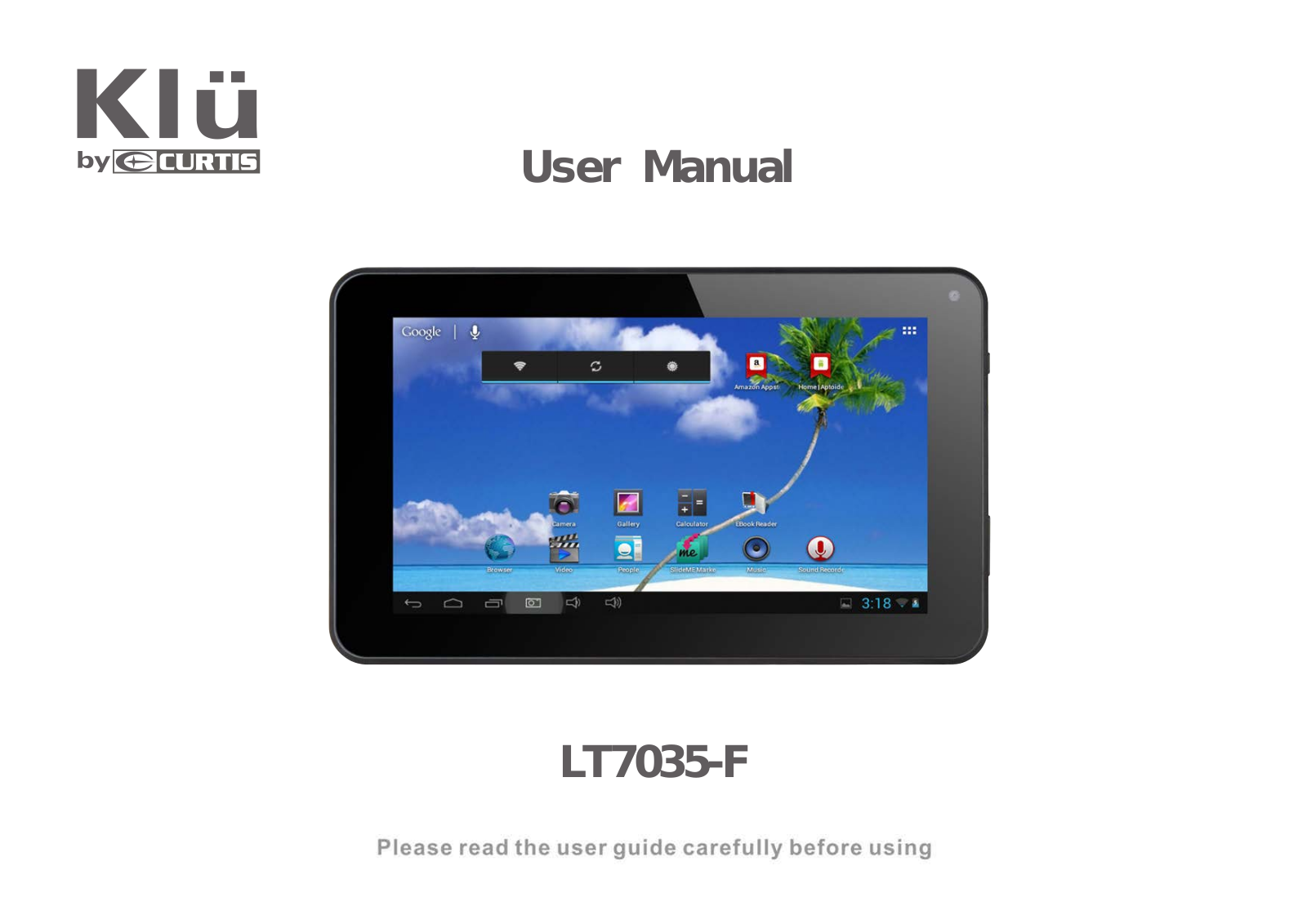 Curtis LT7035-F User Manual