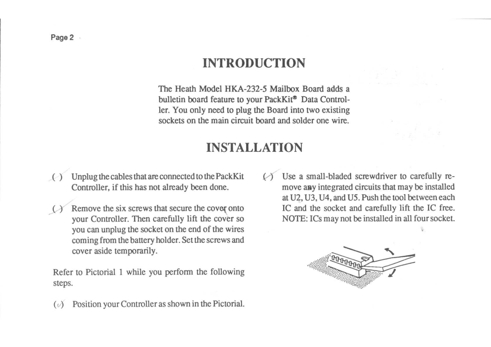 Heathkit HK-A232-5 User Manual