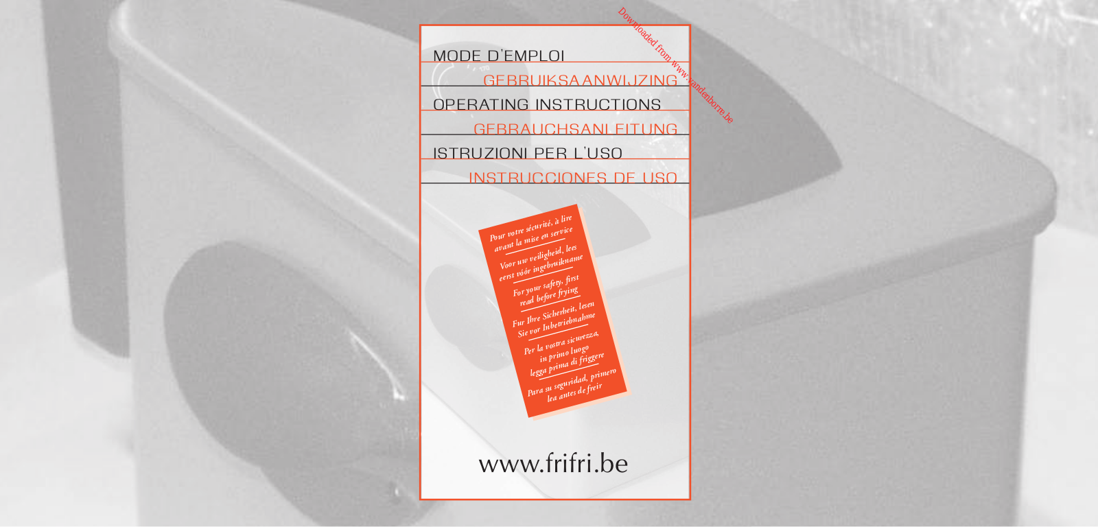 FRIFRI 918RR User Manual