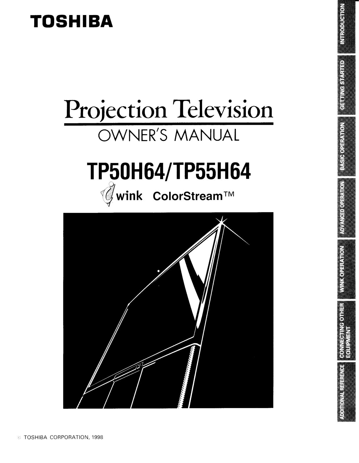 Toshiba TP55H64 User Manual