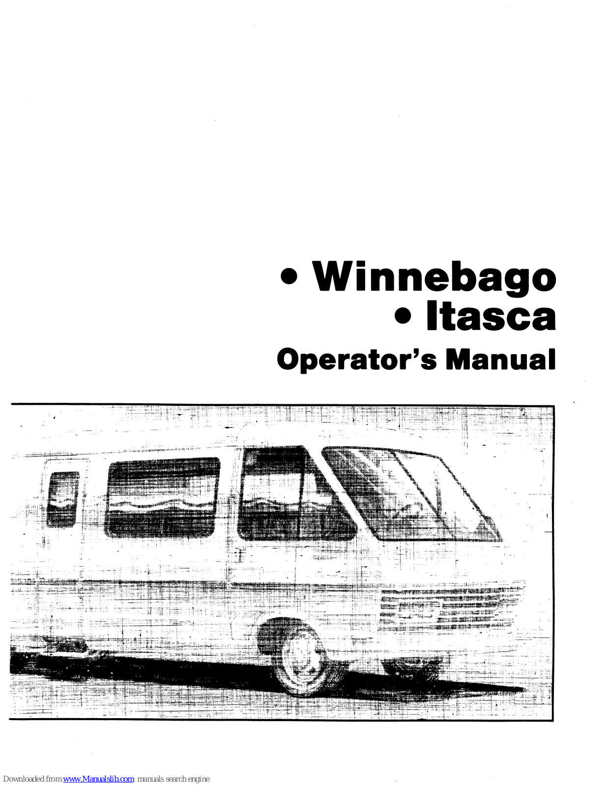 Winnebago Itasca (1984) Operator's Manual