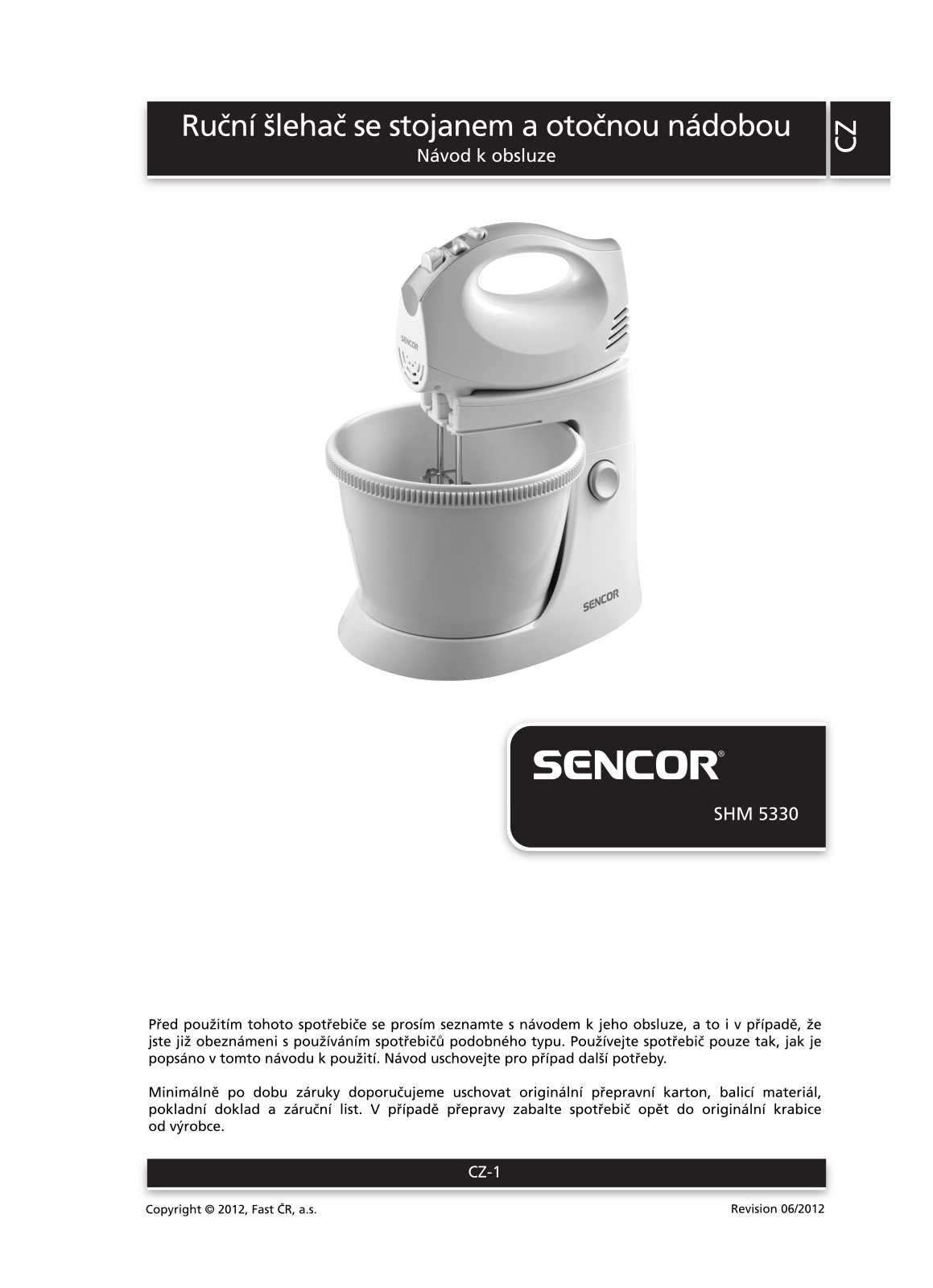 Sencor SHM 5330 User Manual