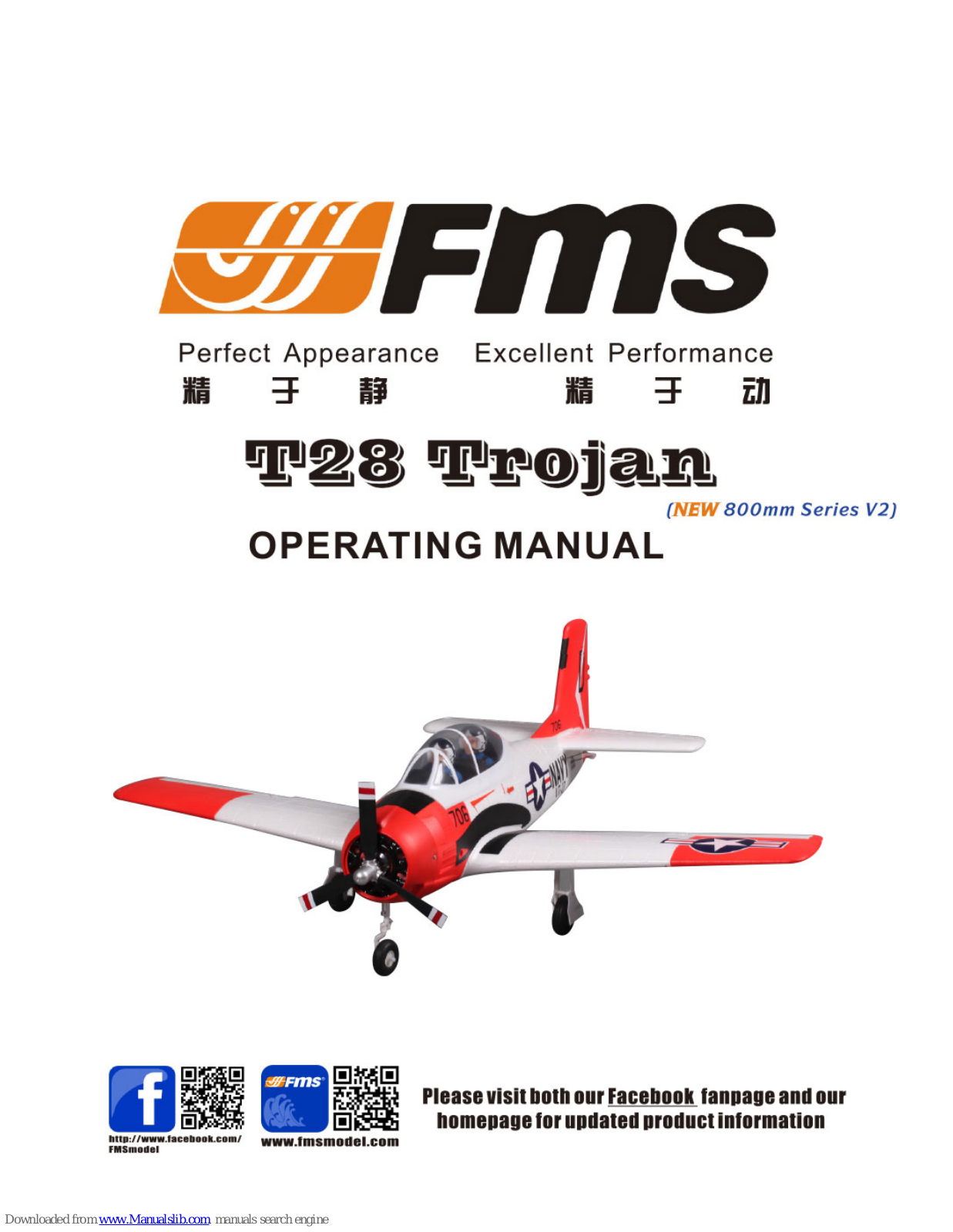 FMS FMM032RRED T28 Trojan Operating Manual