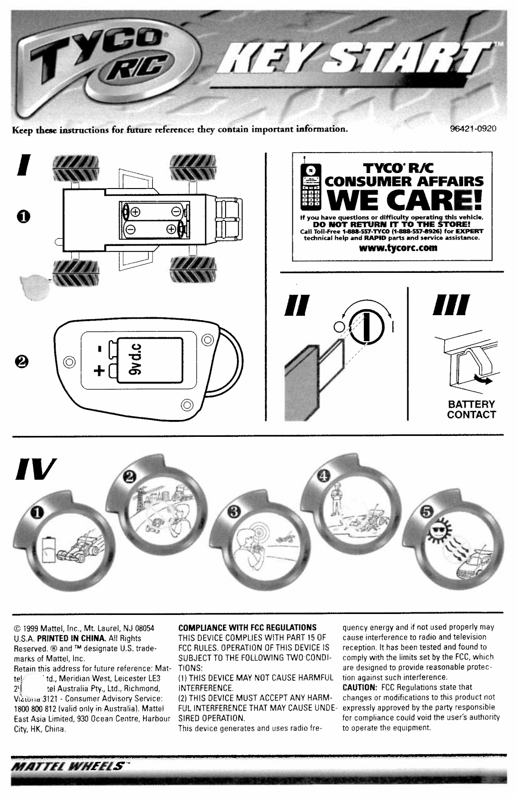 Fisher-Price 89900, 92144 Instruction Sheet