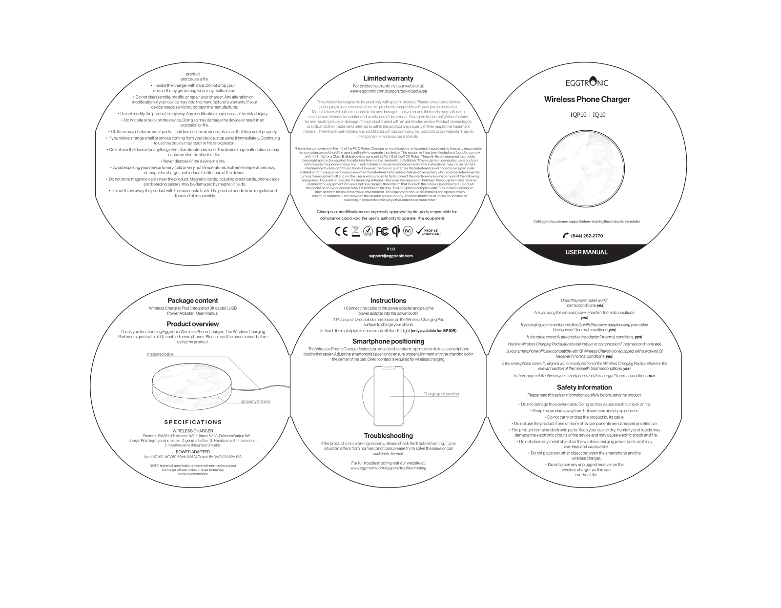 Eggtronic IQP10 User Manual