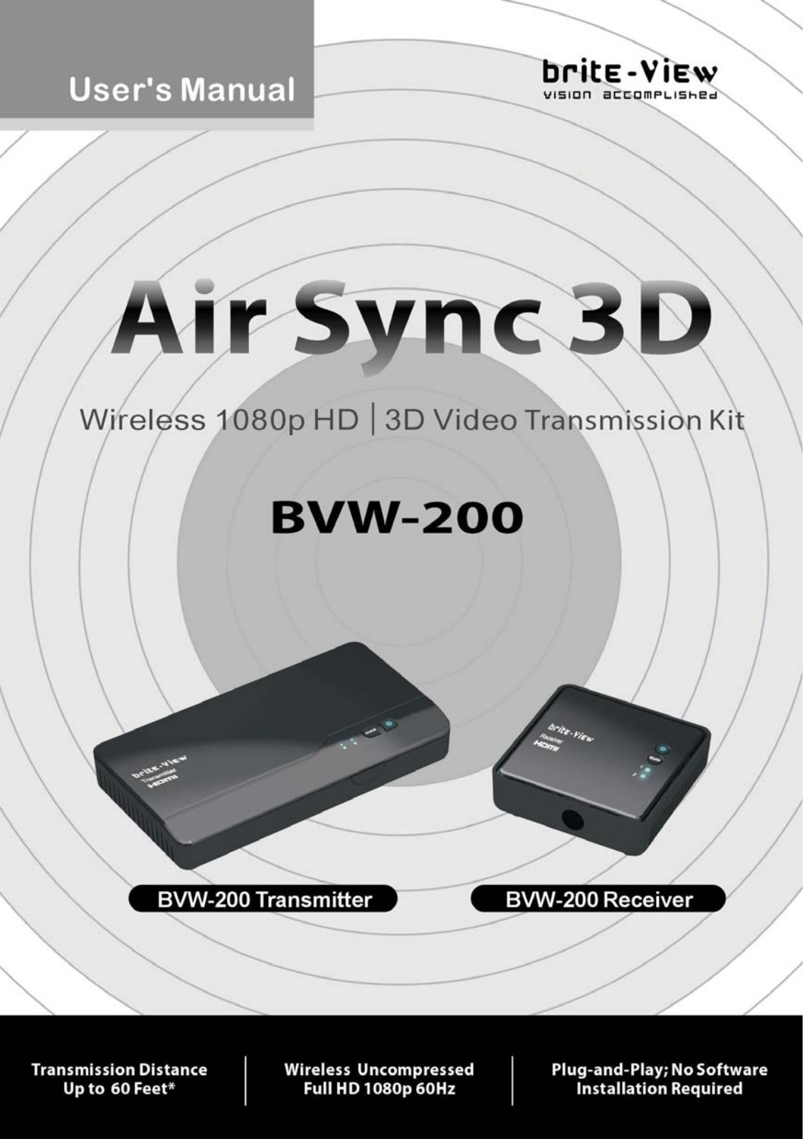 brite-View BVW-200 User Manual