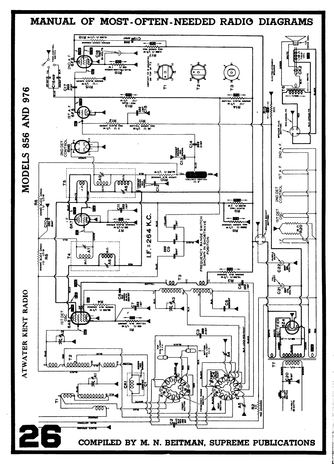 Atwater Kent 856976 schematic - ManualMachine.com