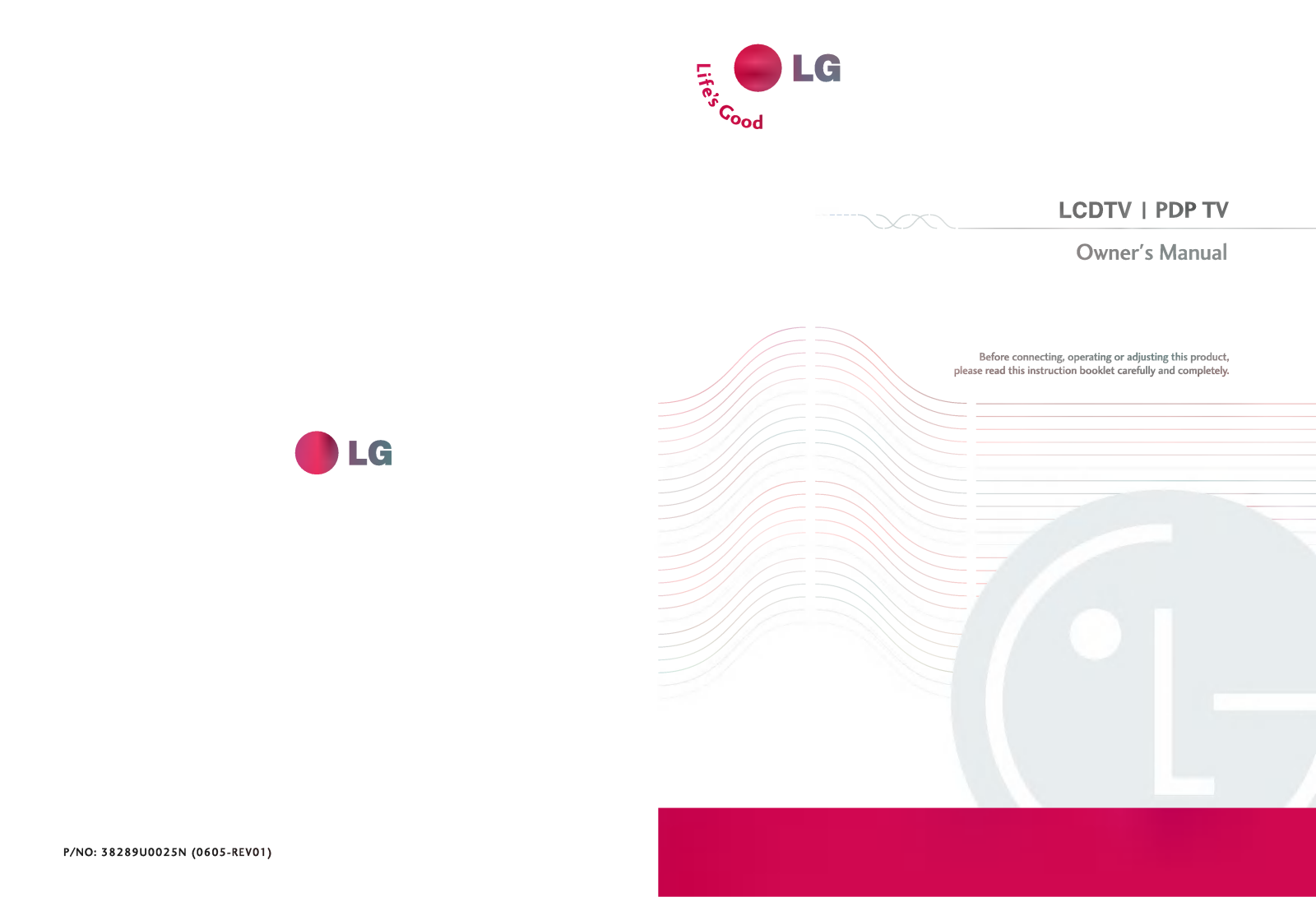 LG 47LB1RF Owner’s Manual