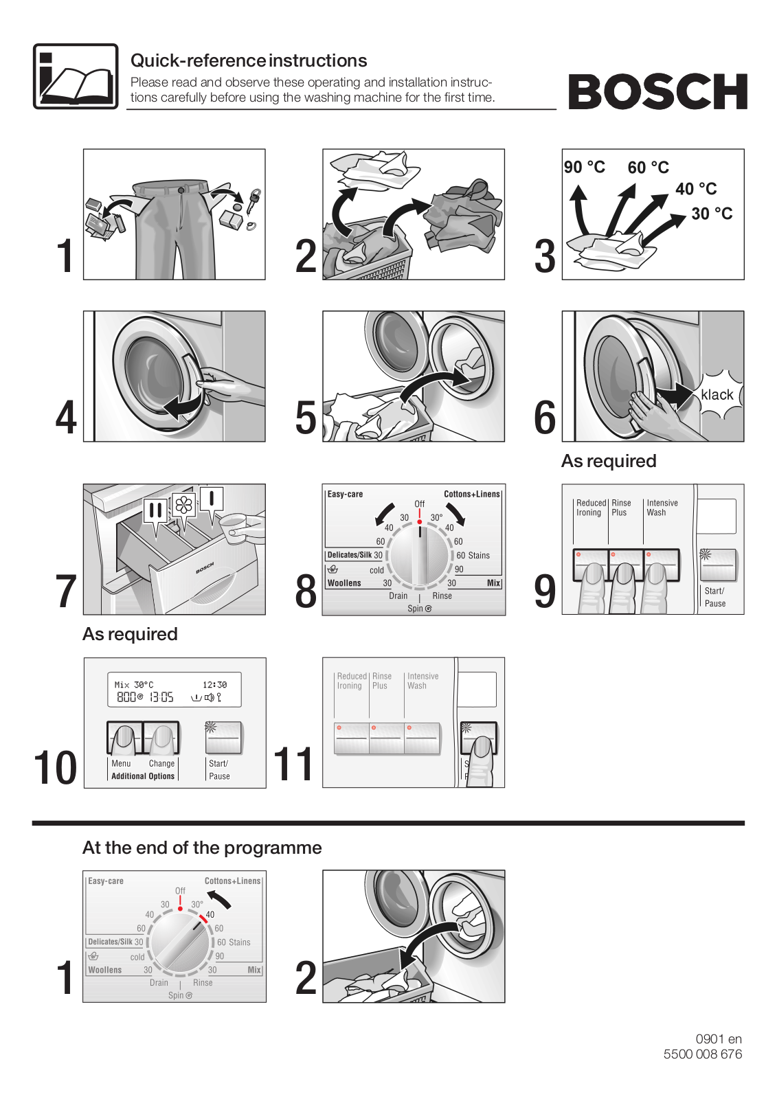 Bosch WFR2830AU User Manual