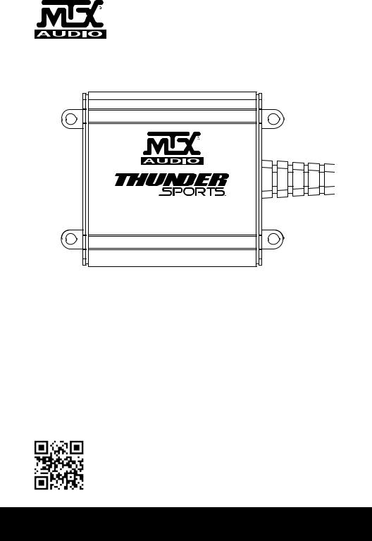 MTX Audio MUD50.2 User Manual