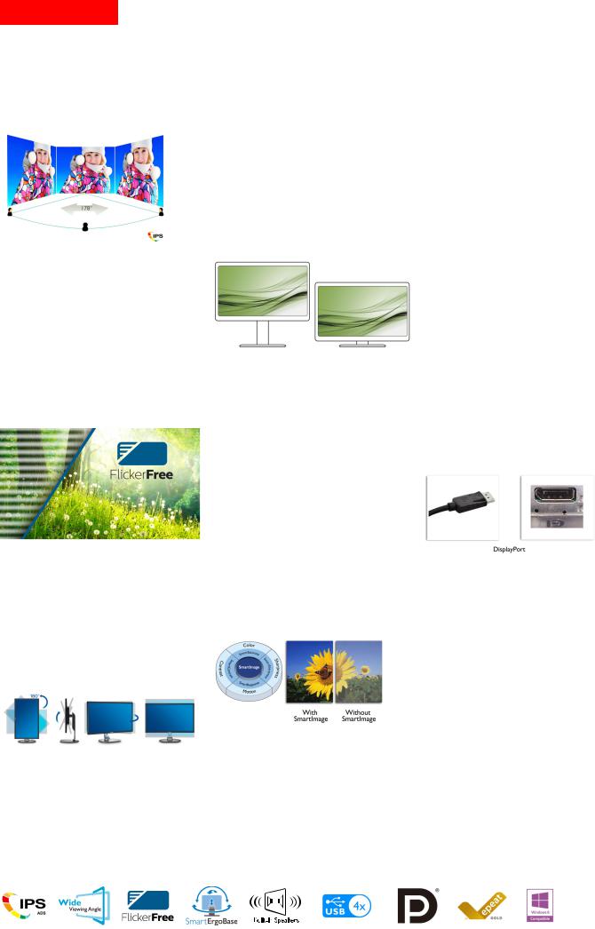 Philips 19P4QYEB/00 Datasheet