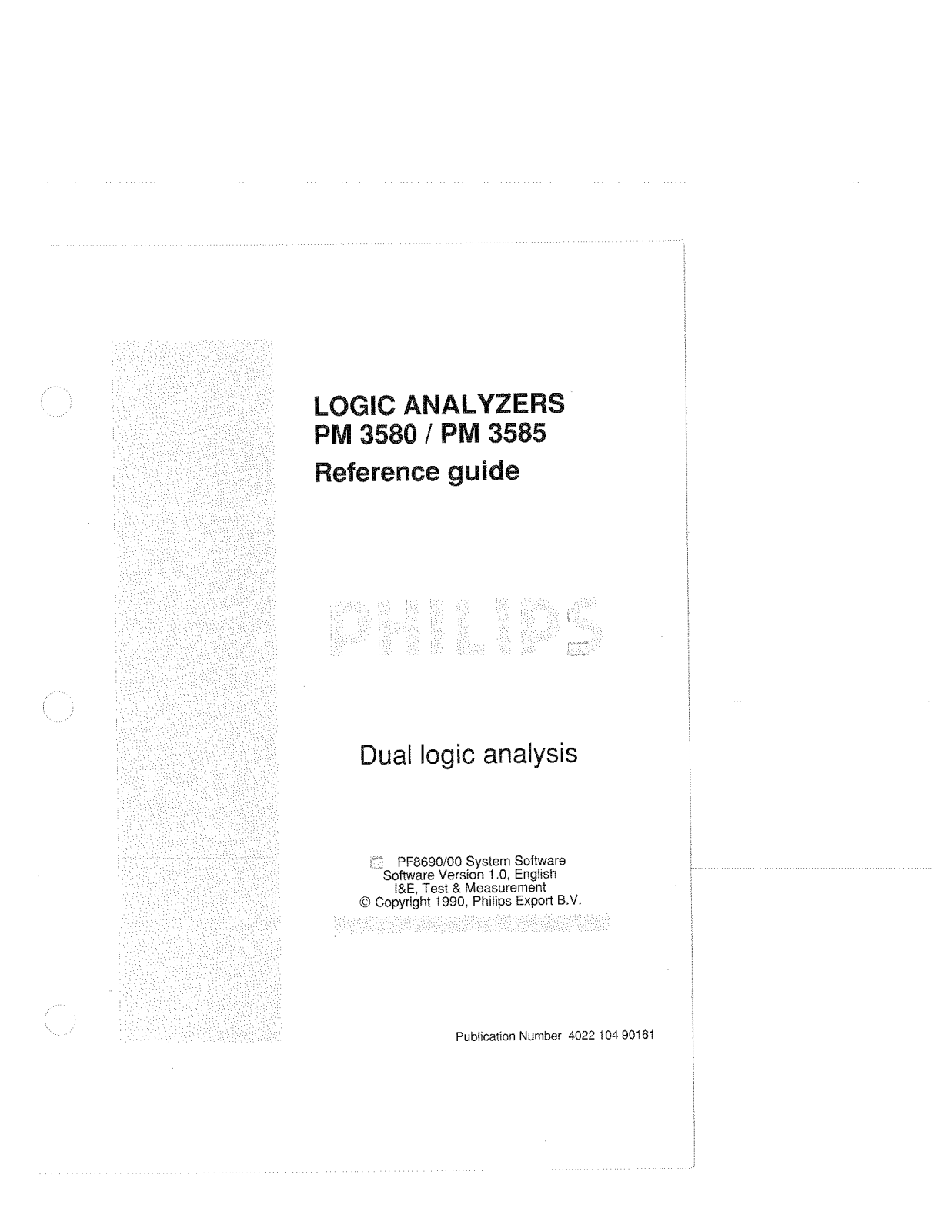 Philips PM 3580, PM 3585 User Manual
