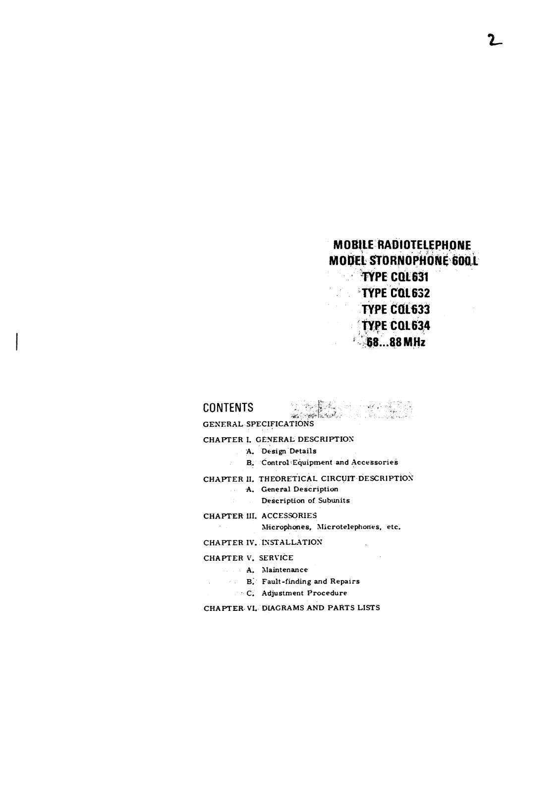 Storno cql632 schematic - ManualMachine.com