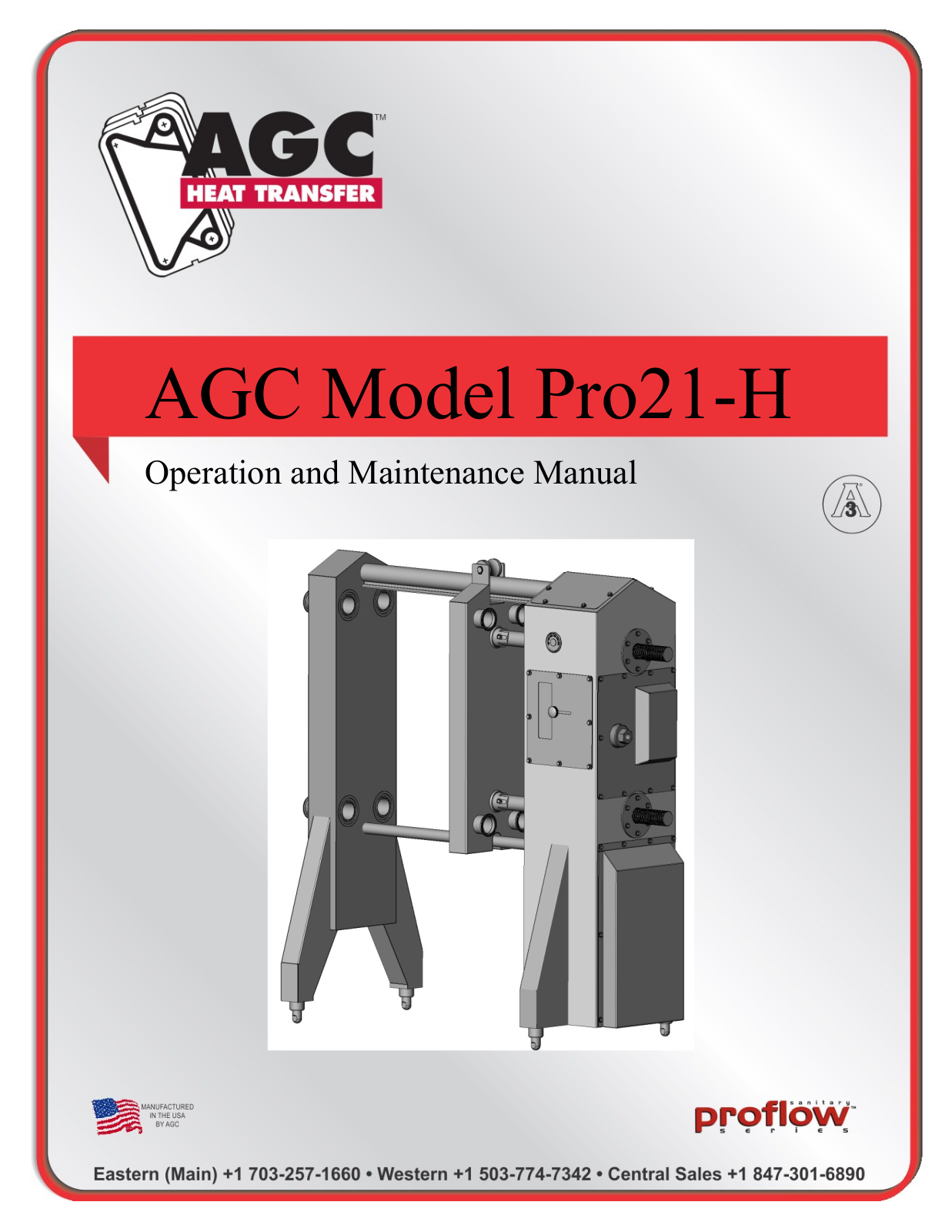 AGC Pro21-H Maintenance Manual