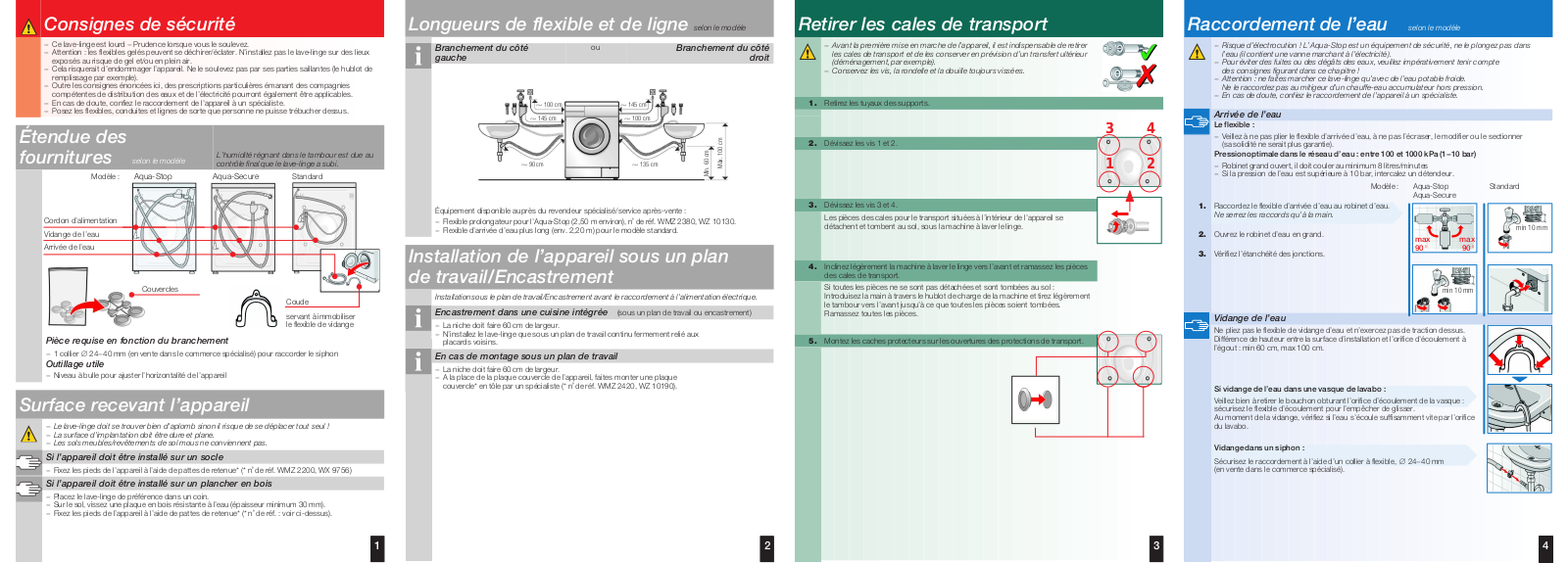 BOSCH WAE24472, WAE24162FF, WAE2446X User Manual