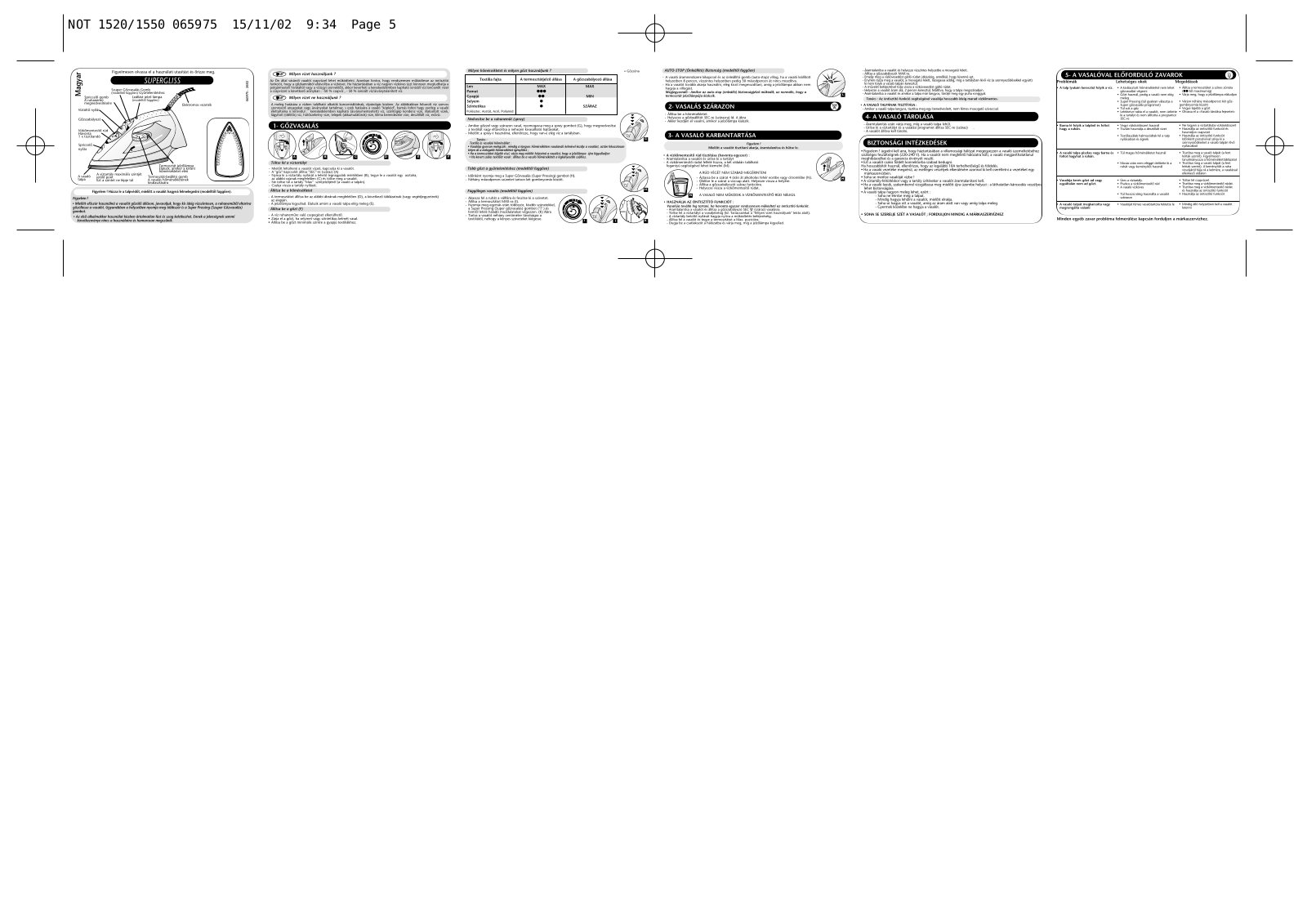 Tefal FV3160, FV3140 User Manual