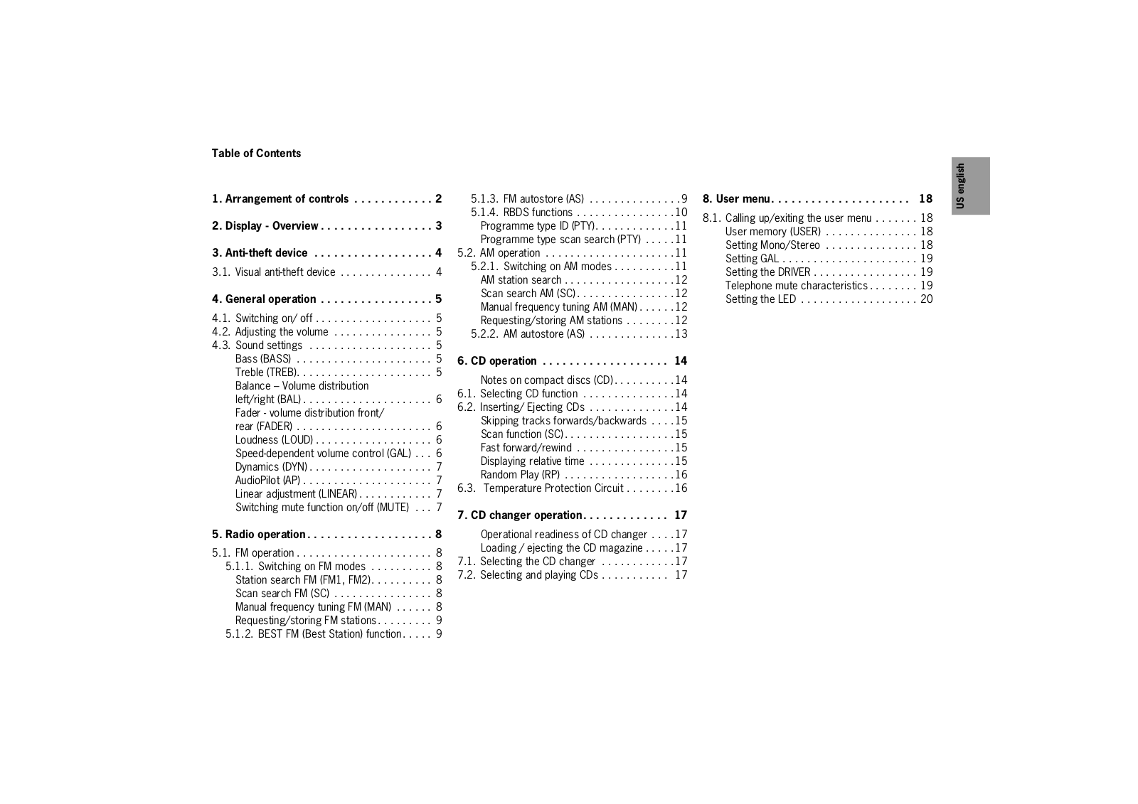 PORSCHE CDR 23 User Manual