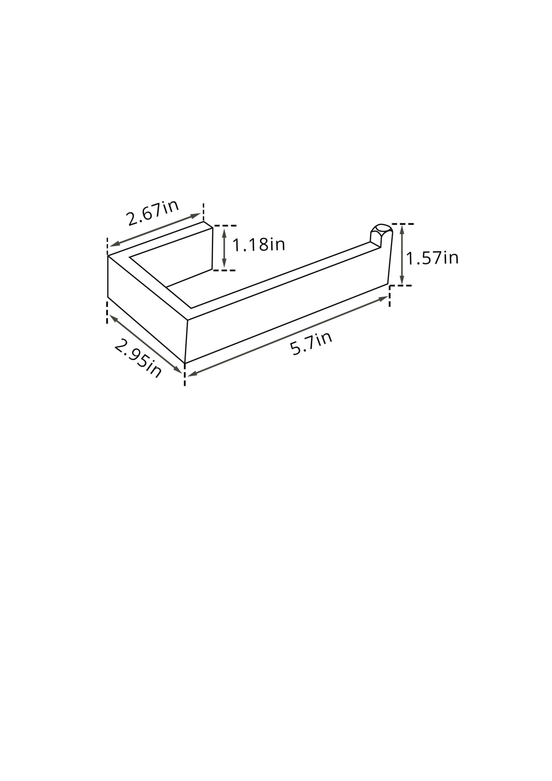 Fapully FPUL1025 Dimensions - ManualMachine.com