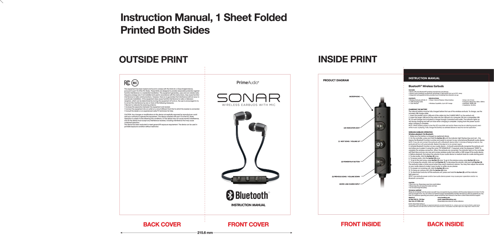 TESONIC TE1009 User Manual