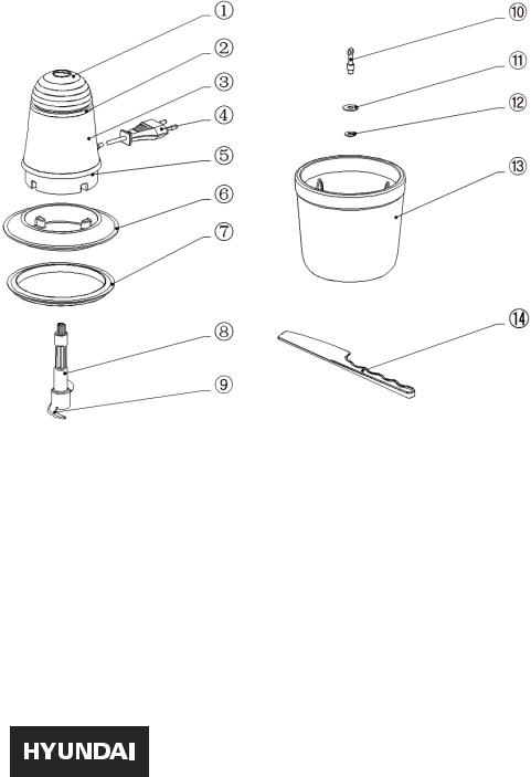 Hyundai HYC-P2105 User Manual