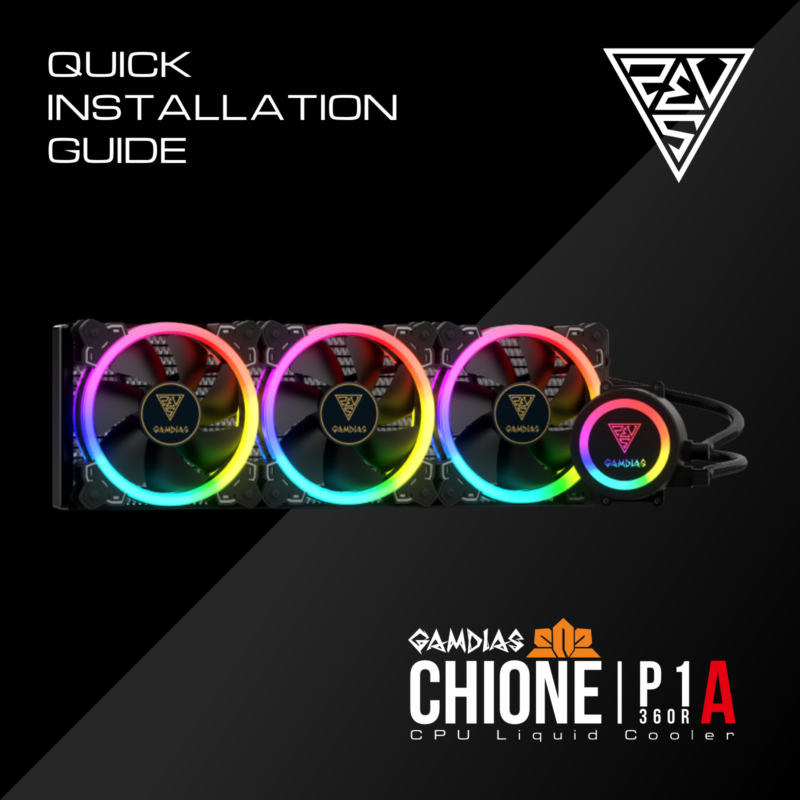 Gamdias Chione P1A-360R operation manual