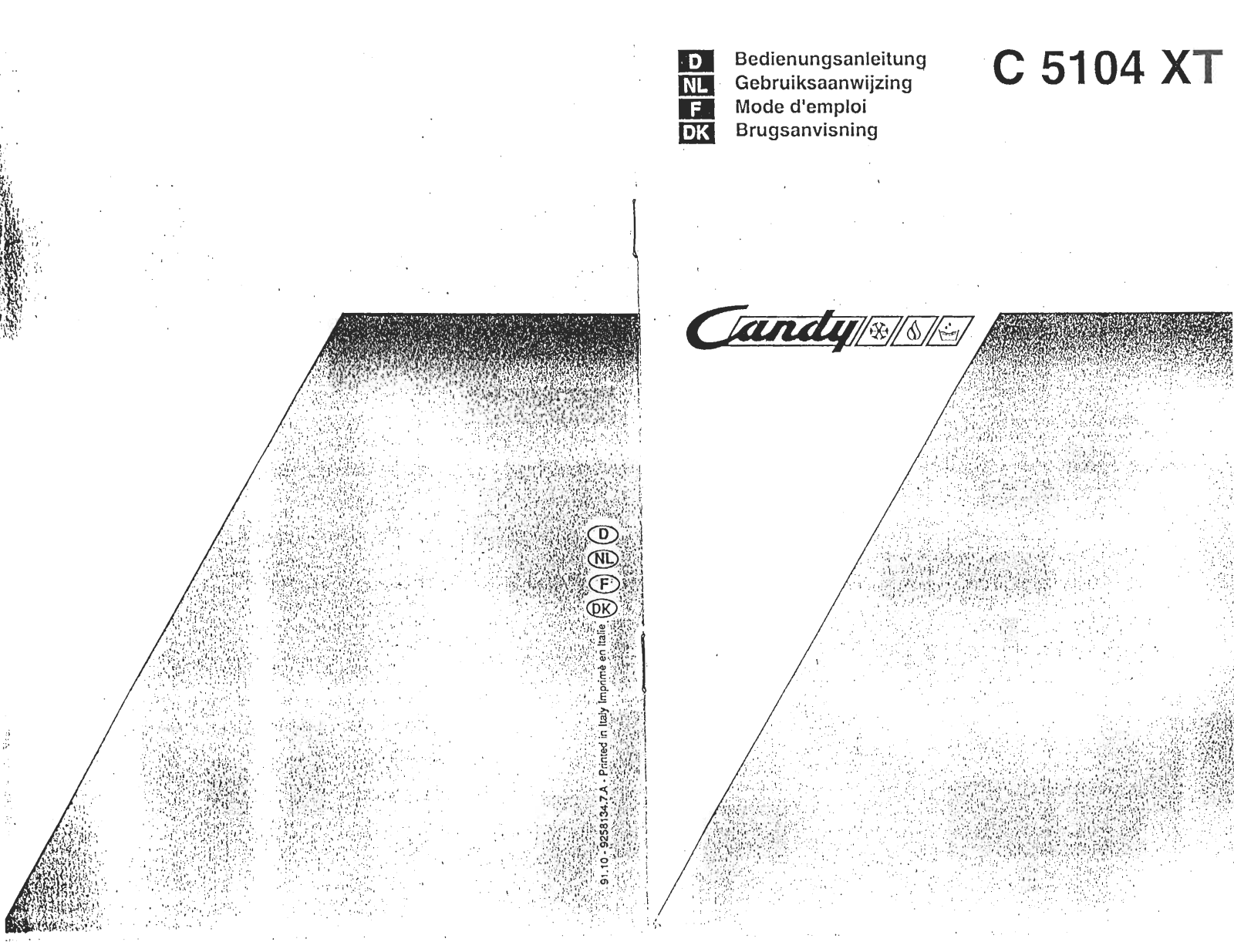 Candy C 5104 XT User Manual