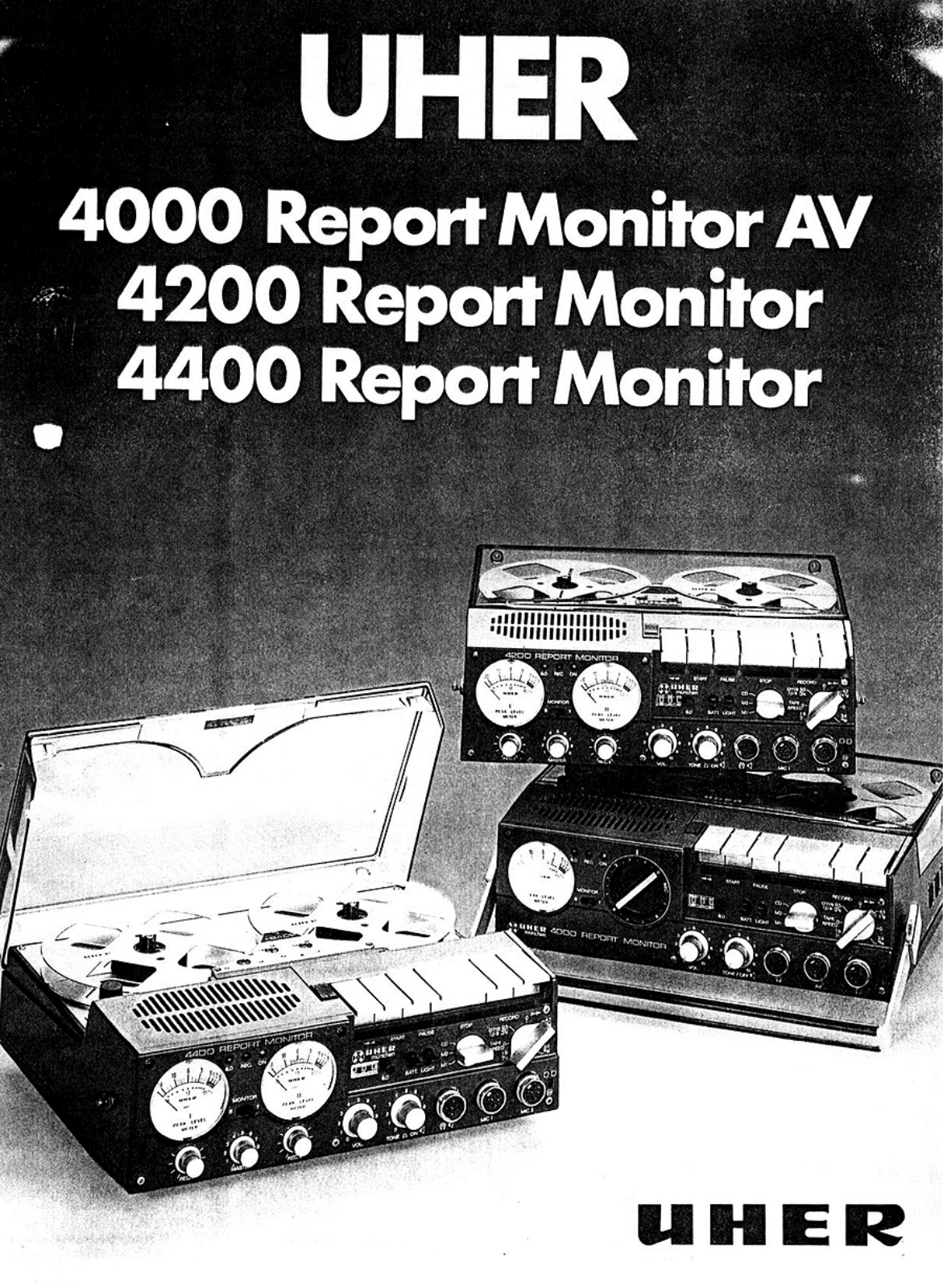 Uher 4400 Report Monitor Brochure