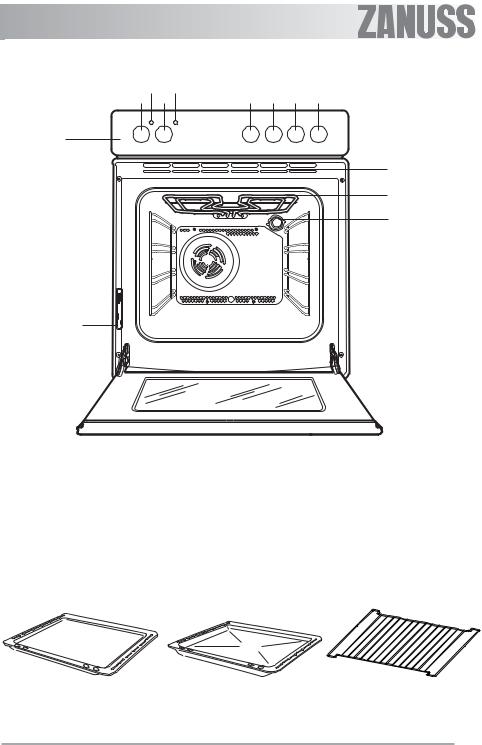 Zanussi ZOU463 USER MANUAL