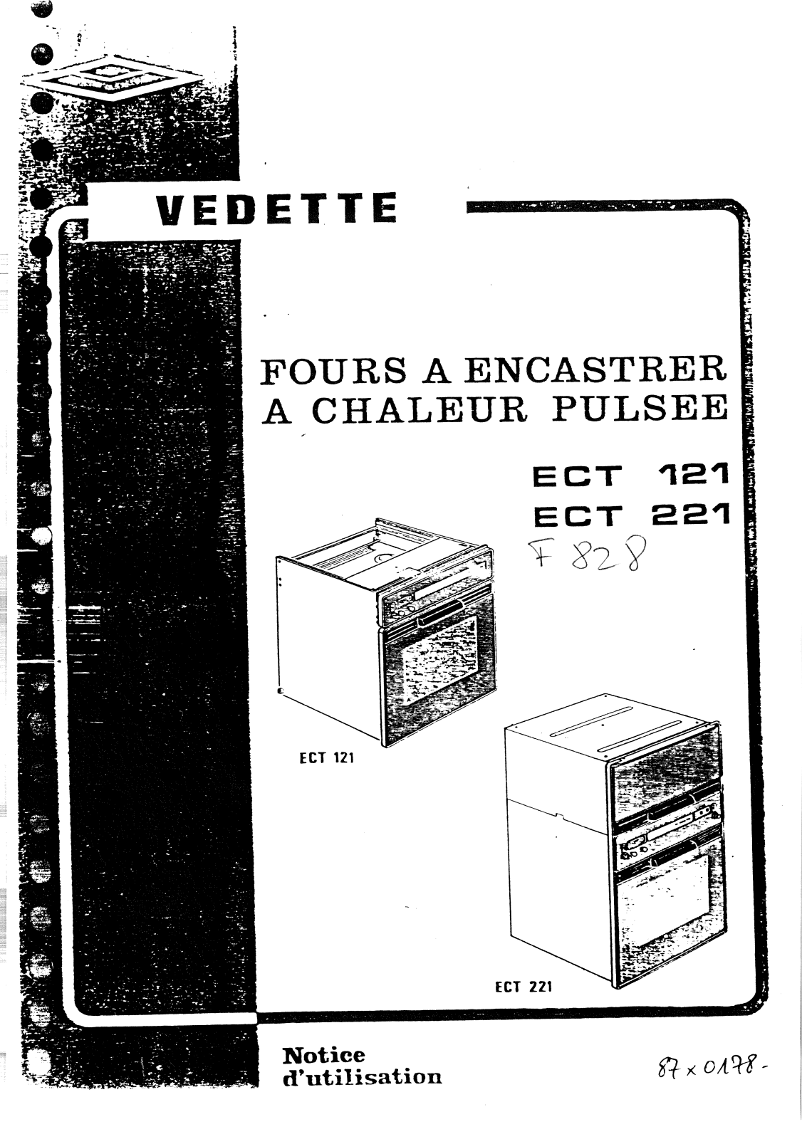 VEDETTE F818, F828 User Manual