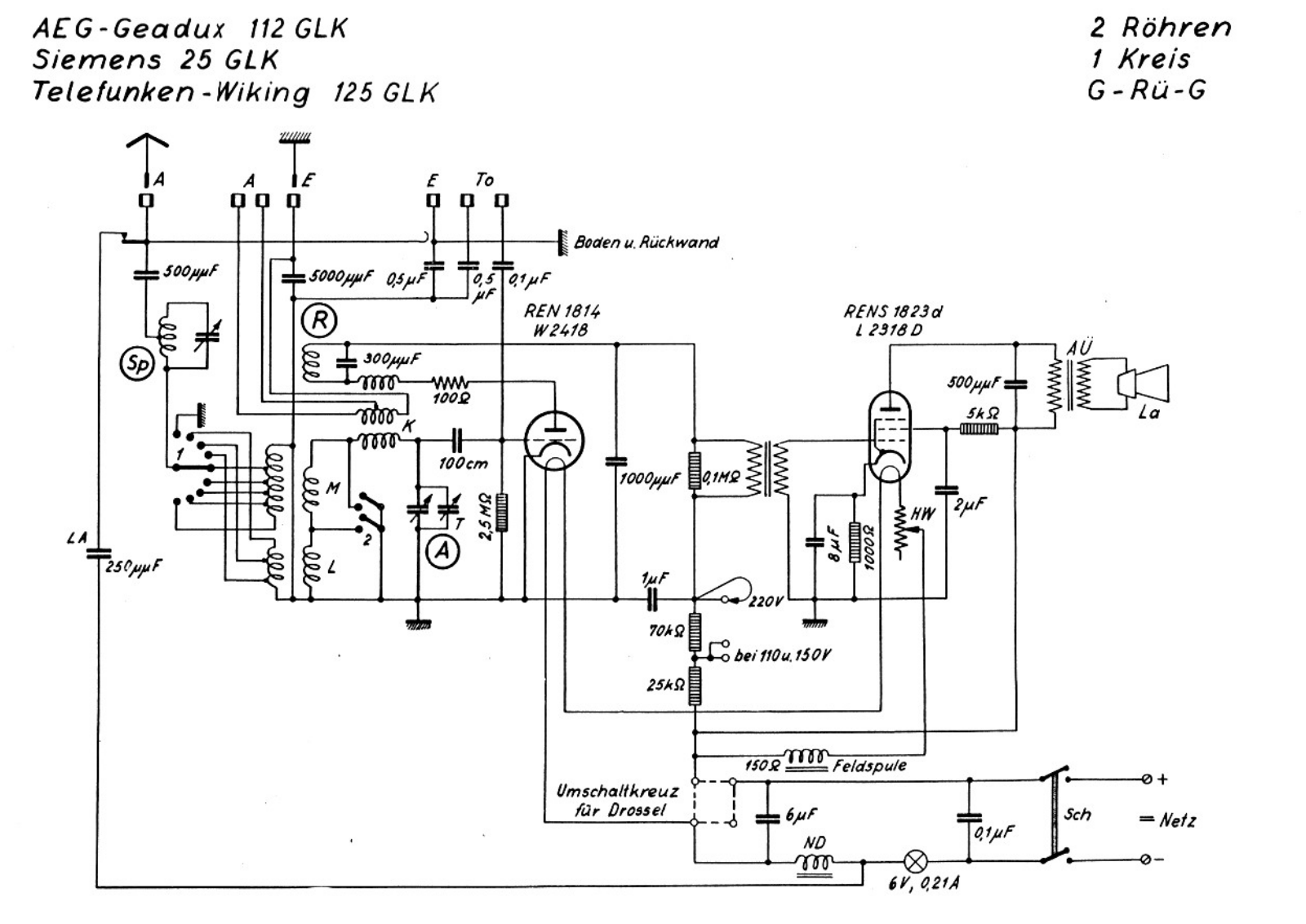 Telefunken Viking112GLK Schematic - ManualMachine.com