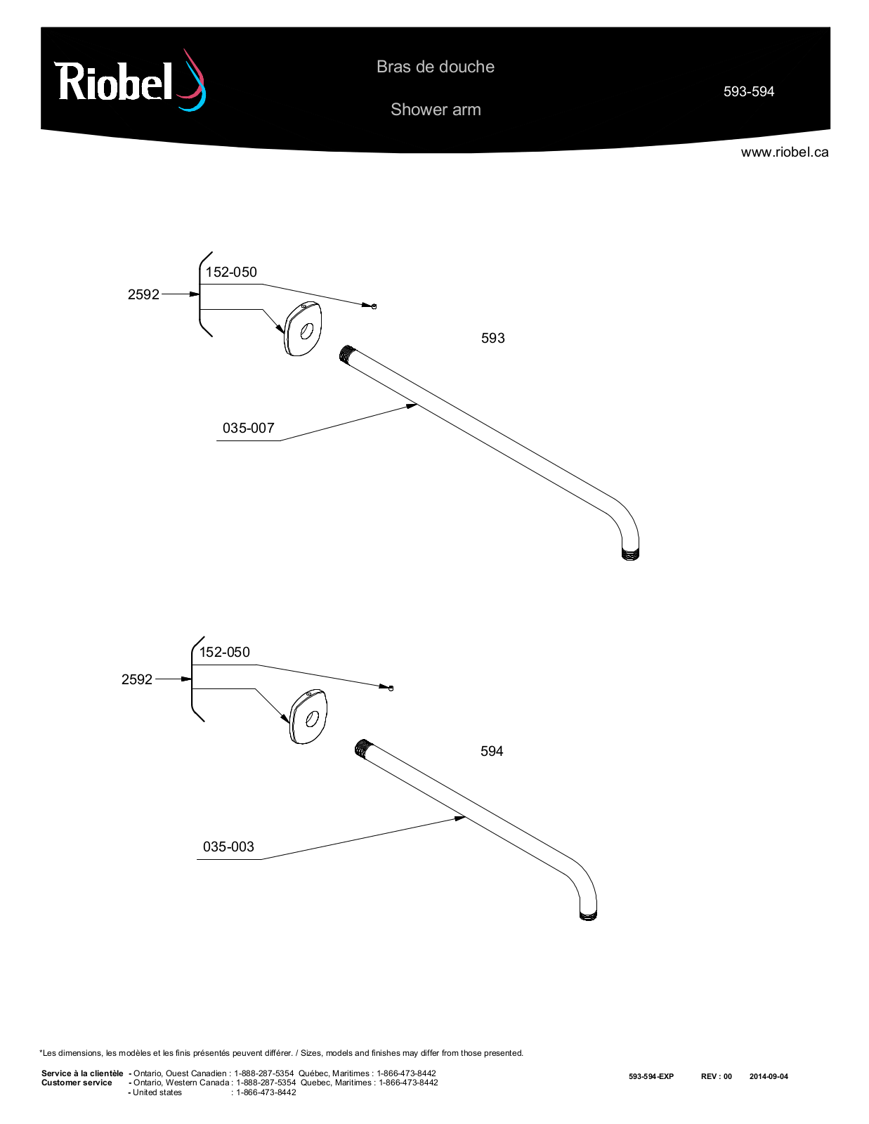 Riobel ROBL1652 Specifications - ManualMachine.com