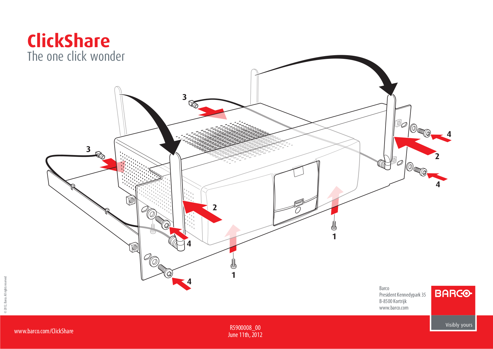 Barco R5900008-00 User Manual