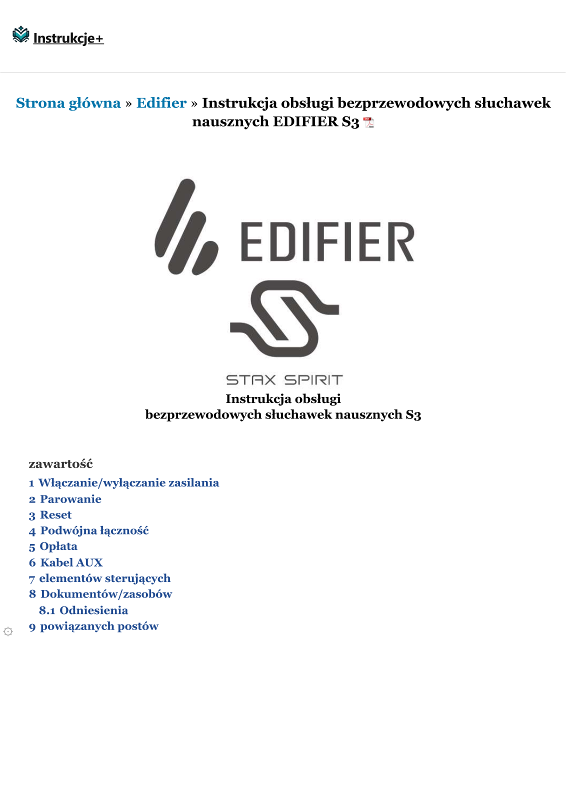 EDIFIER Stax User guide - ManualMachine.com