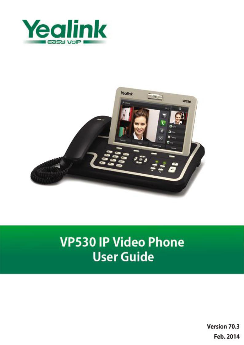Yealink VP530 User Manual