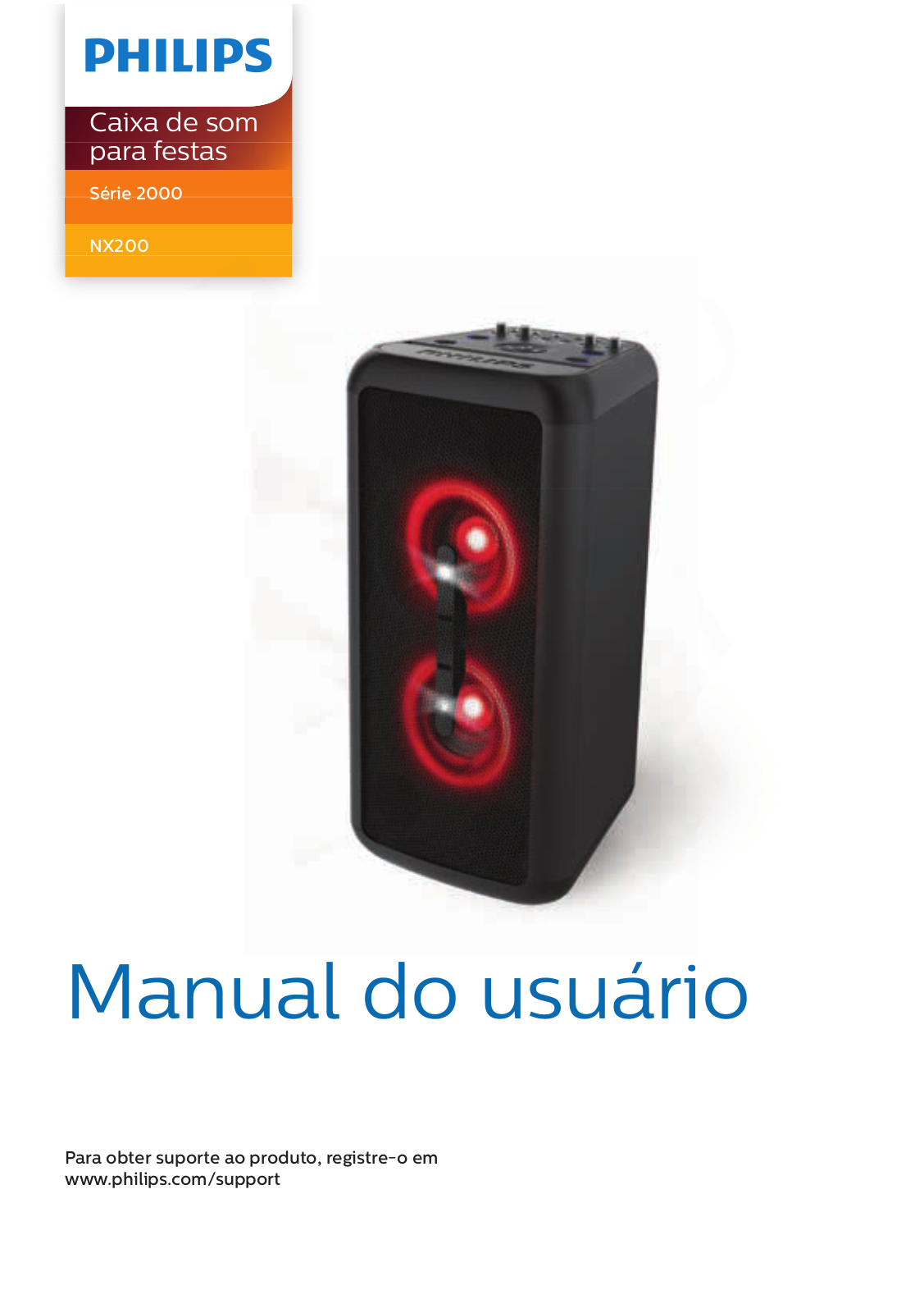 Philips TANX200/10 user manual