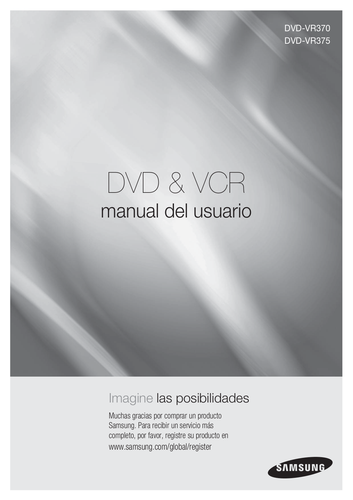 Samsung DVD-VR370 User Manual