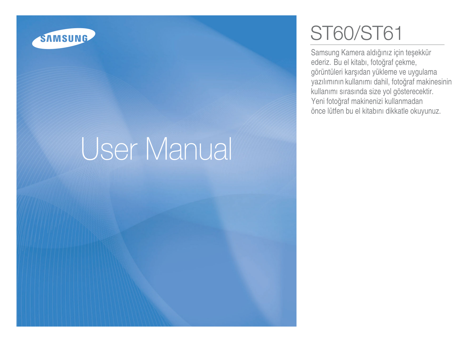 Samsung ST-60 User Manual