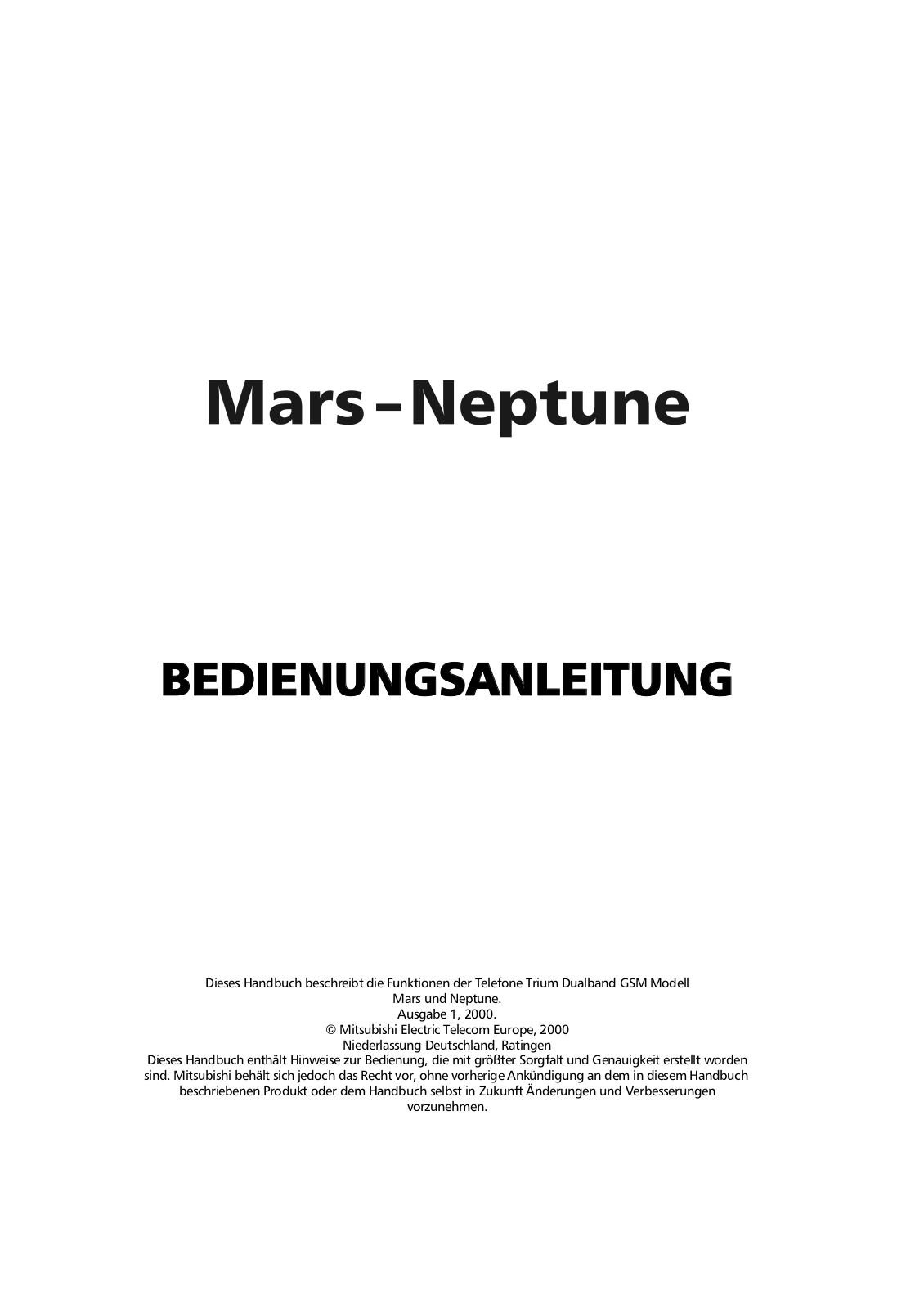 Trium Neptune User guide - ManualMachine.com