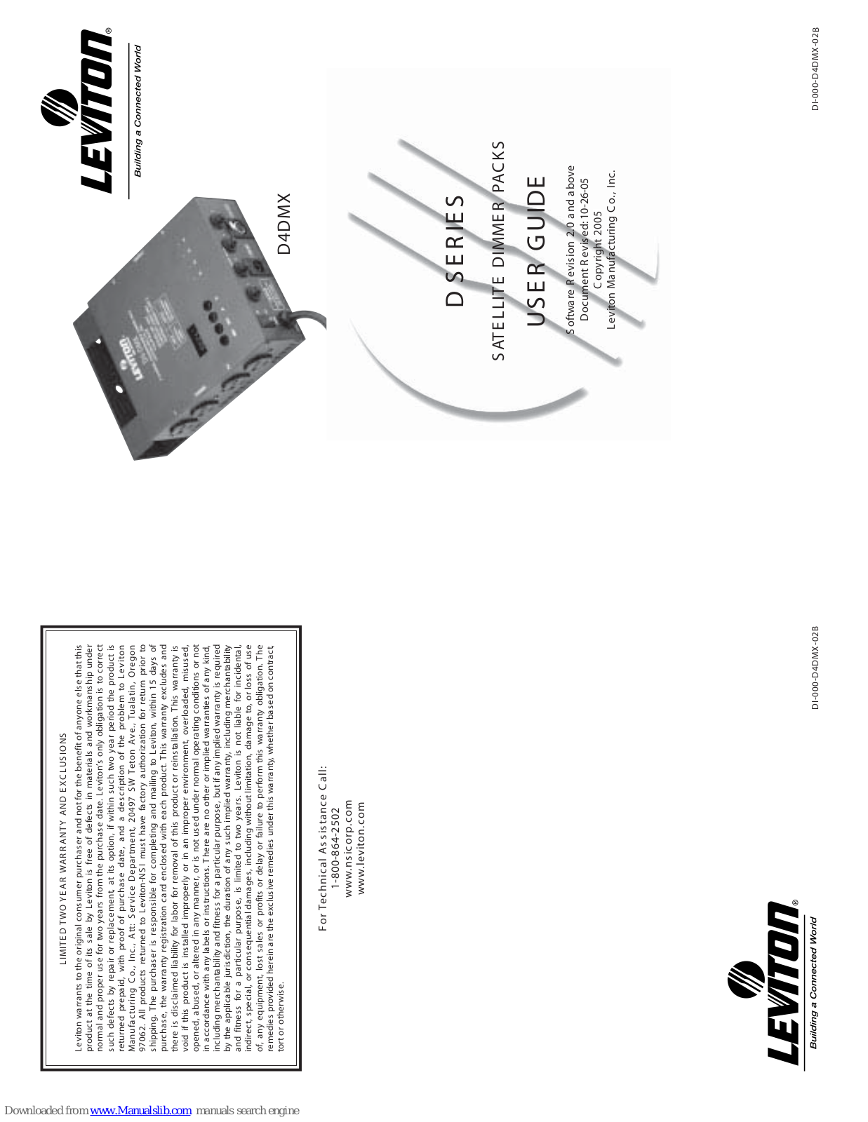 Leviton D4DMX User Manual - ManualMachine.com
