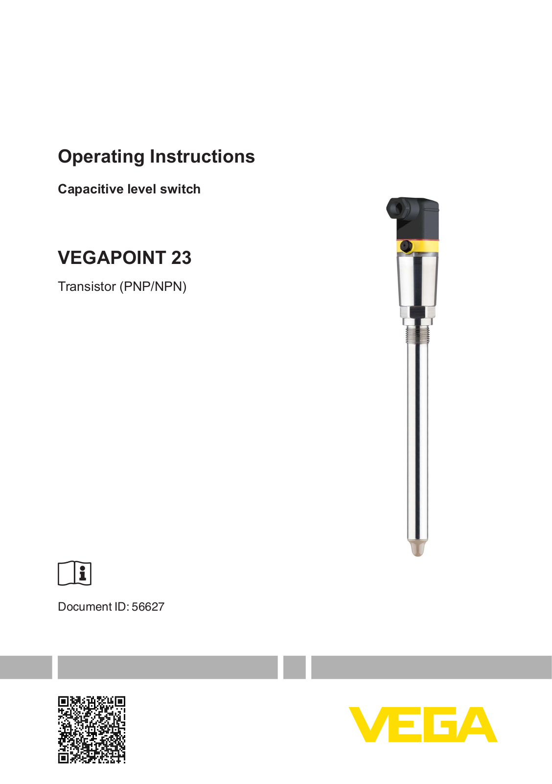 VEGA VEGAPOINT 23 Operating Instructions