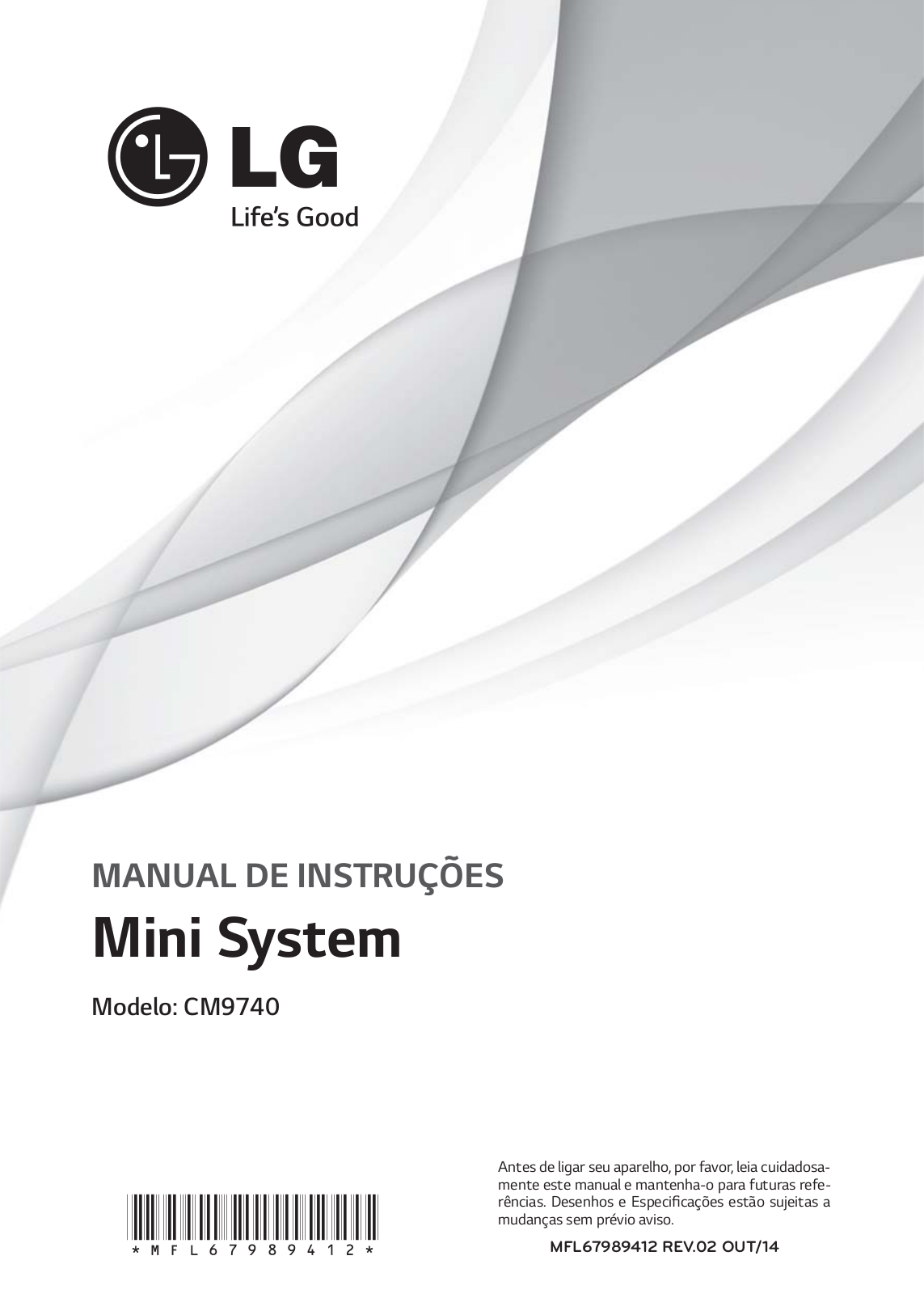 LG CM9740-AB User Guide