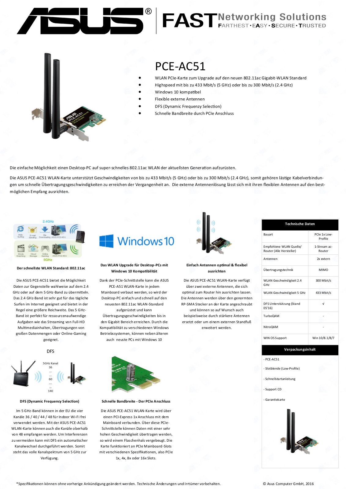 ASUS PCE-AC51 User Manual