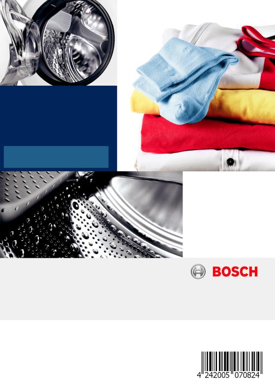 Bosch WAW28590BY User Manual