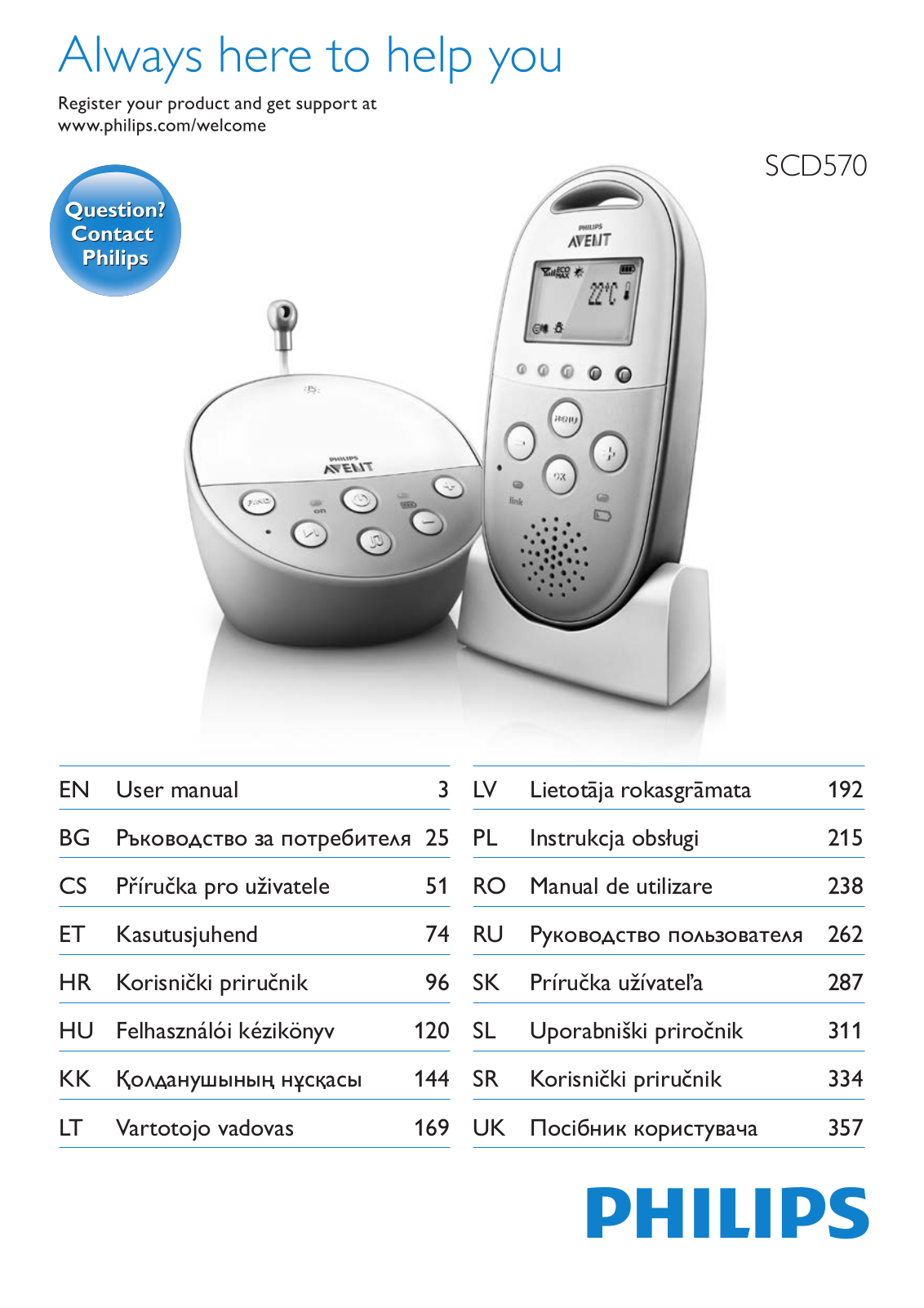 Philips SCD570/00 User Manual