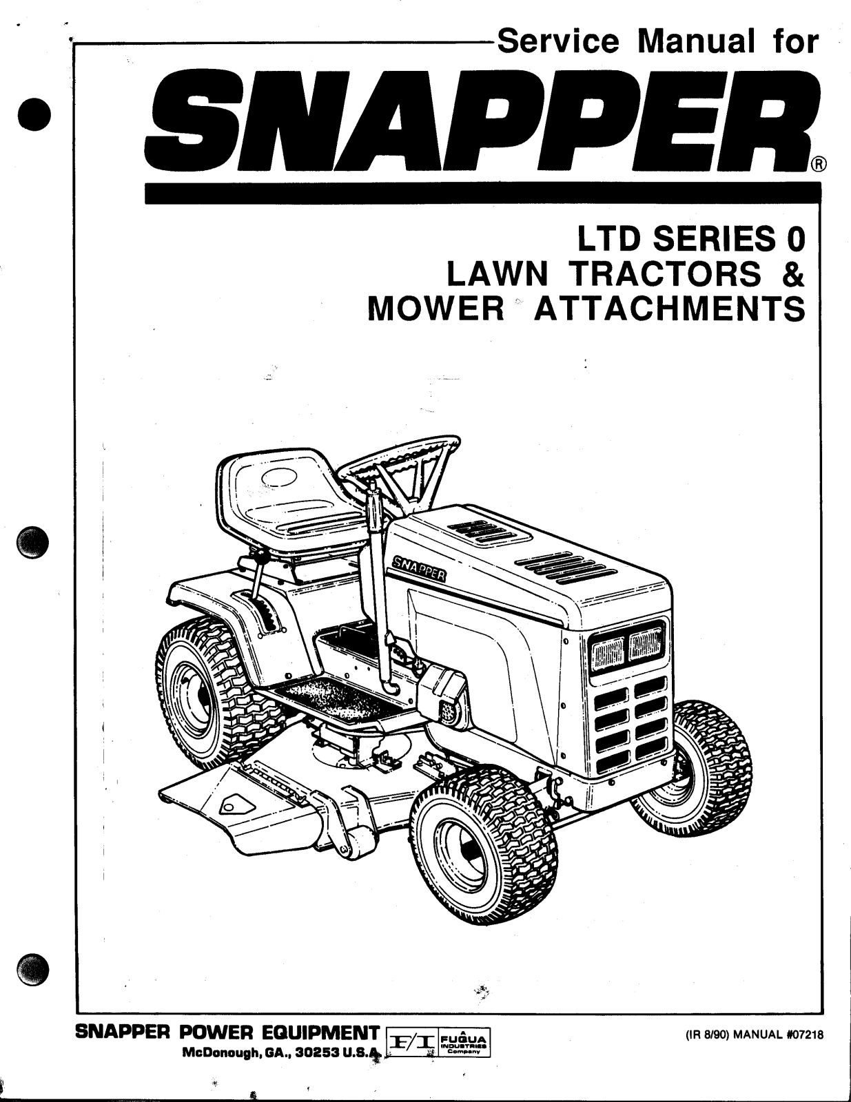 Snapper LTD User Manual