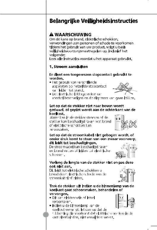 LG GB3033PVRW, GB3033SHRW User manual